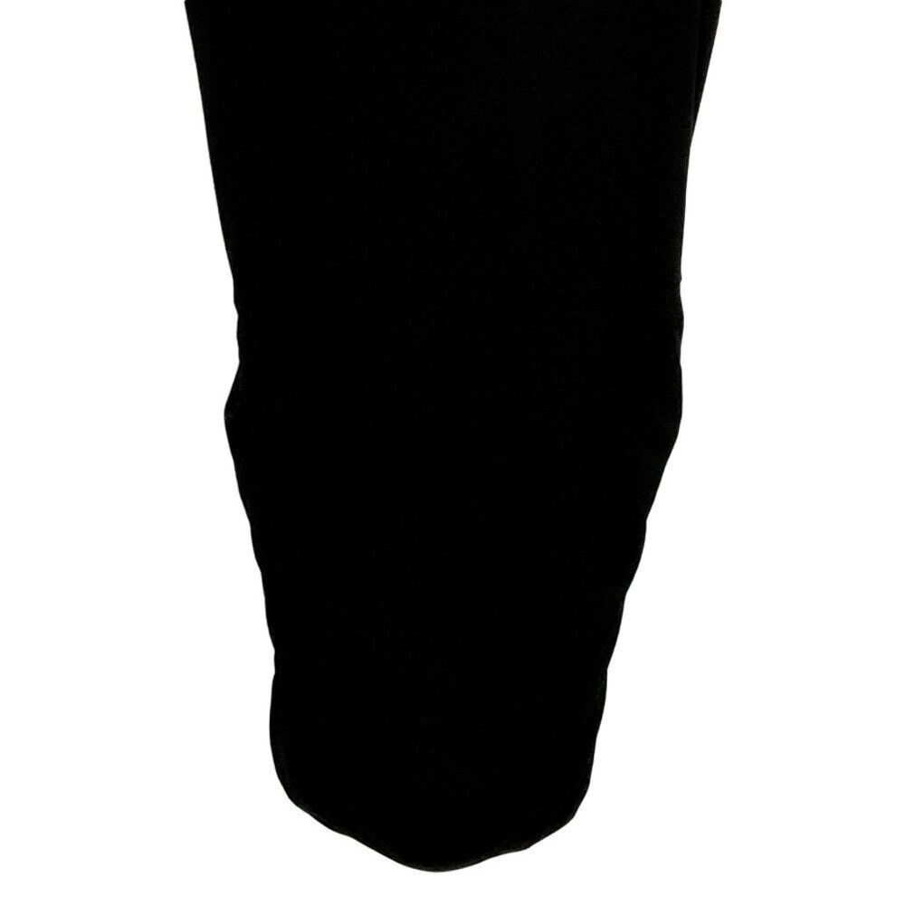 Athleta Topanga Tee Dress, Size Large, Black, Ruched Sides - Picture 9 of 14